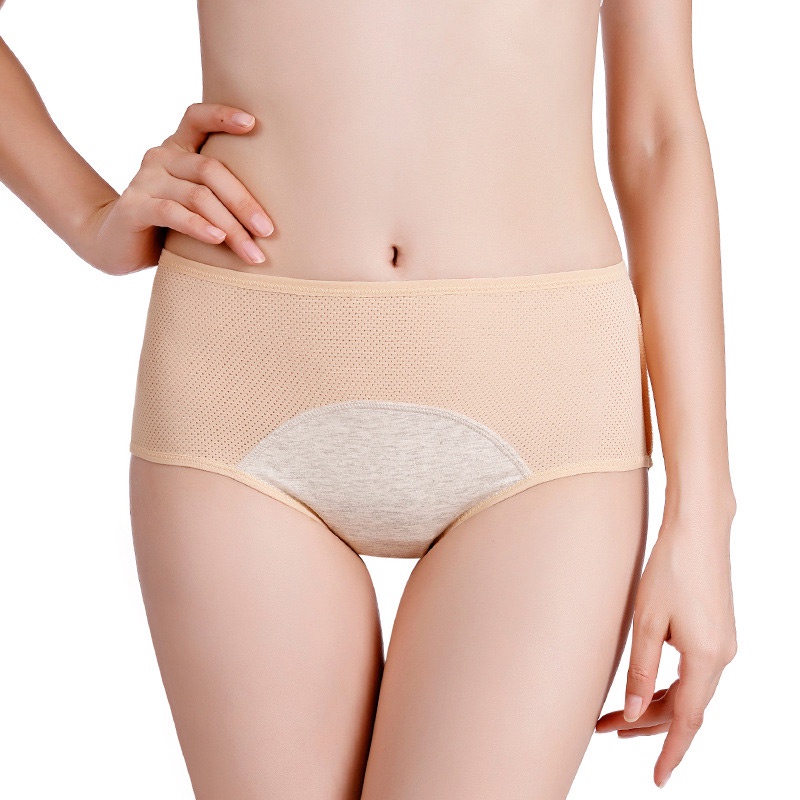 Plus Quần Lót Cotton Nữ Cỡ Lớn Chống Tràn