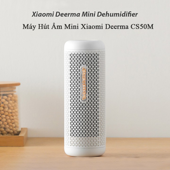 Máy Hút Ẩm Mini Deerma Cs50m Sử Dụng Phòng Tắm, Tủ Quần Áo, Kệ Giày, Tủ Đồ Điện Tử, Phòng Em Bé Đa Năng, Hàng Chính Ãng