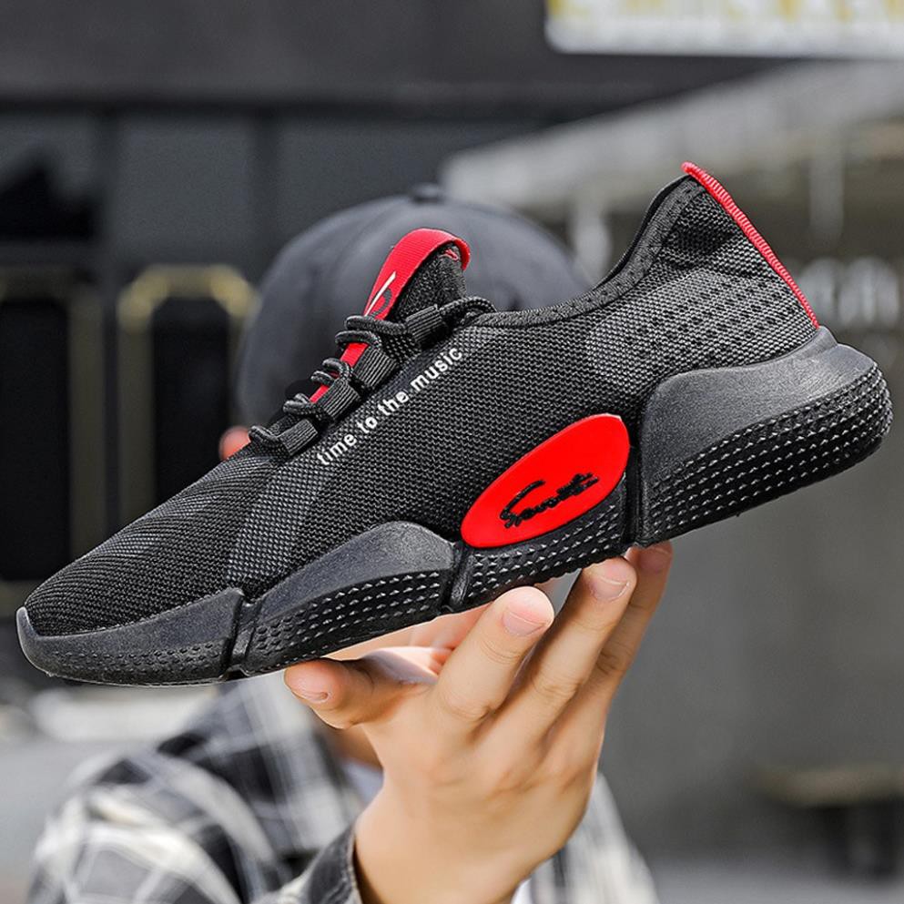 Giày thể thao nam ulzzang cổ cao đế bằng đi học đi chơi mẫu mới cá tính đẹp thoáng khí size 39 đến 43 TKTMS43 | BigBuy360 - bigbuy360.vn