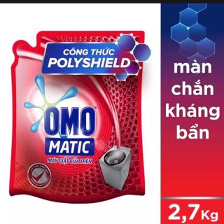 Nước giặt omo matic cửa trên túi 2,7kg
 ..