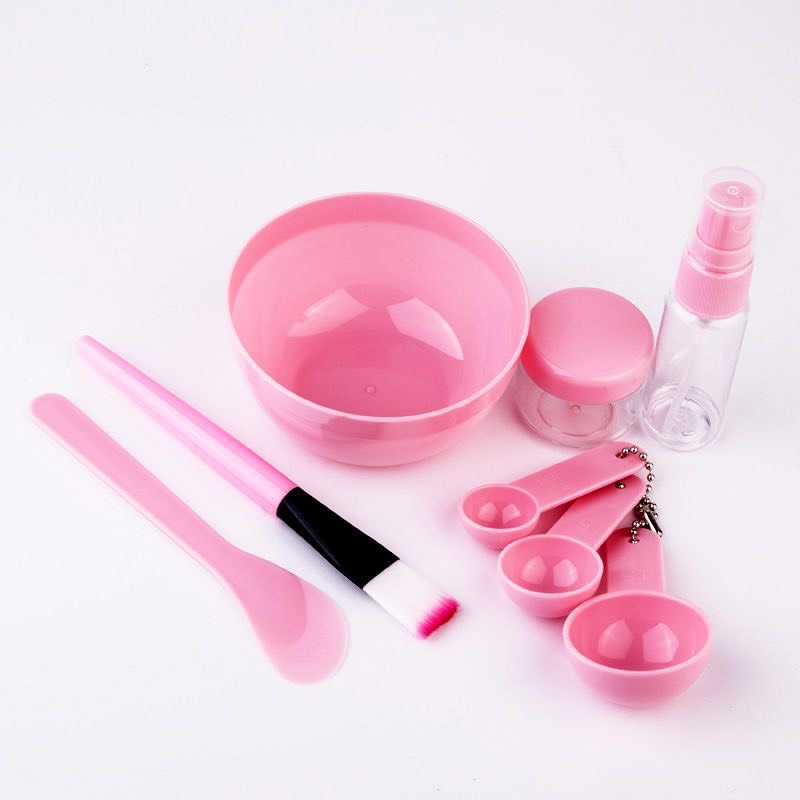 Bộ bát trộn mặt nạ 9 món dụng cụ trộn mặt nạ chiết đồ trang điểm siêu tiện lợi
