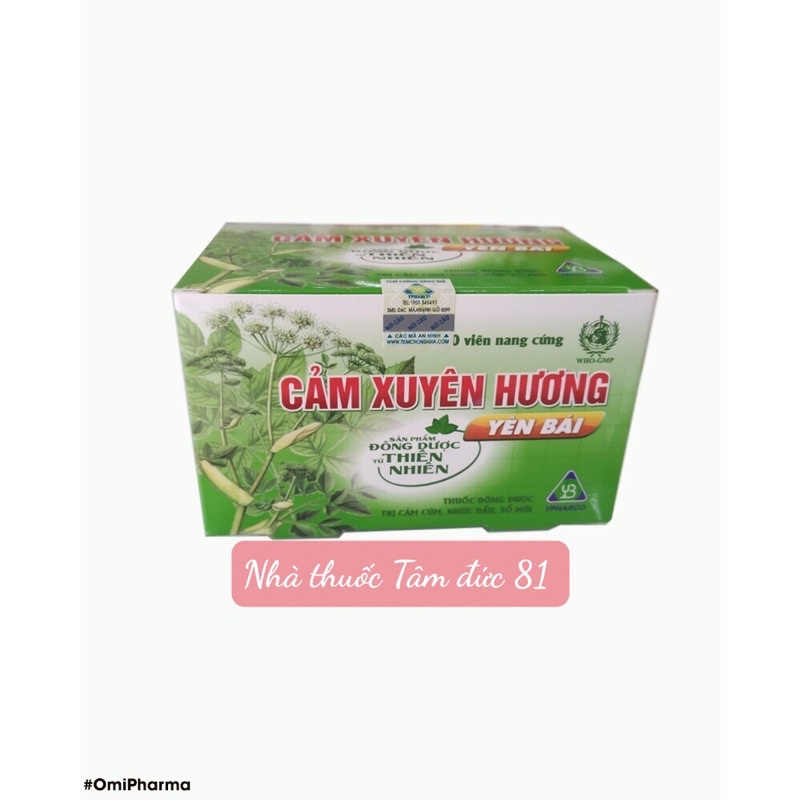 Cảm Xuyên Hương Yên Bái hộp 100viên