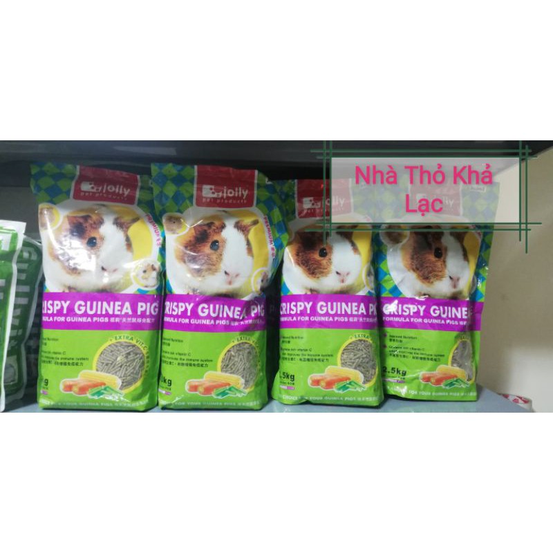 Nén CRISPY GUINEA PIG Chuyên Dành Cho Bọ Ú