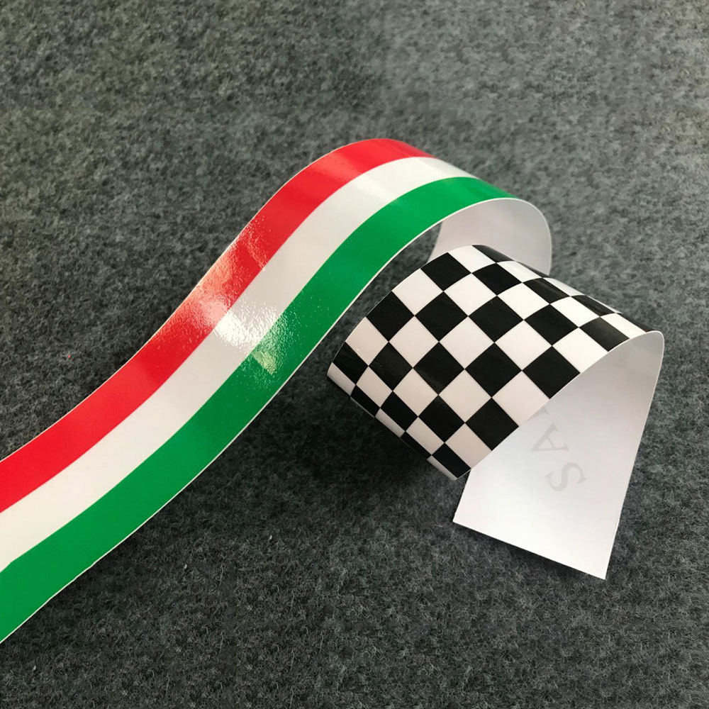 Miếng Dán Trang Trí Xe Hơi / Xe Máy Hình Lá Cờ Chống Thấm Nước Thông Dụng