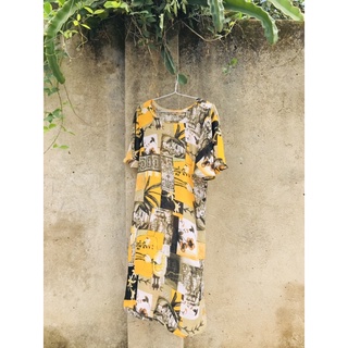 {Freesize}👗Đầm voan TRUNG NIÊN chữ A ty cánh tiên 🧚‍♀️ [ không có lót ]