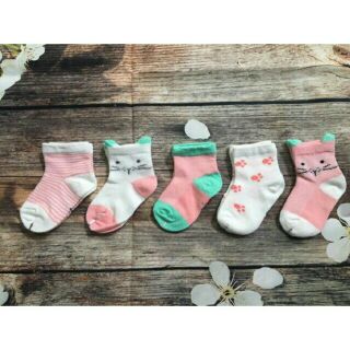Set 5 đôi tất lưới cho bé