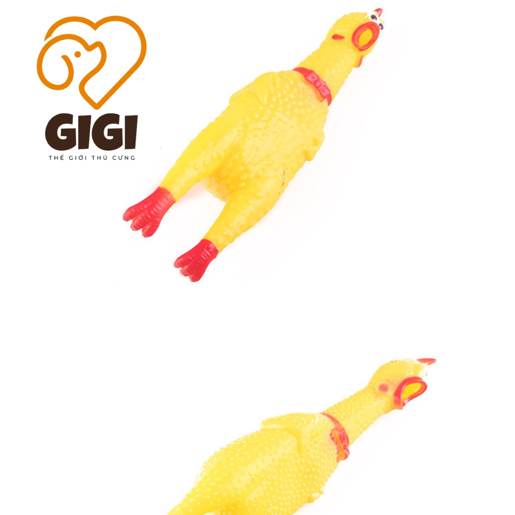 Gà la hét đồ chơi thú cưng phát ra âm thanh cho chó mèo dễ thương cute - GiGi Pet Shop