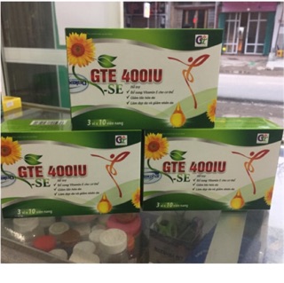✅(CHÍNH HÃNG) Vitamin E 400IU (hộp 3 vỉ)