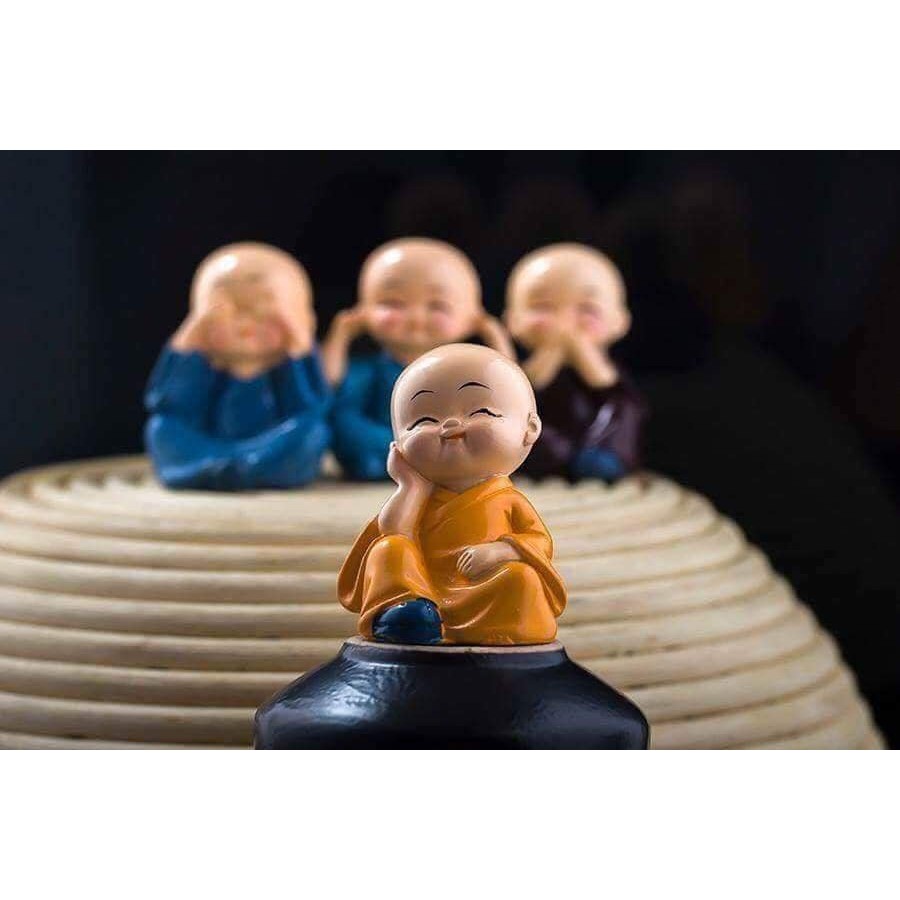 [Rẻ Nhất] Set 4 Tượng Phật Phong Thủy, Tượng Tứ Không (Có Hộp) | BigBuy360 - bigbuy360.vn