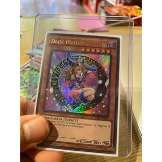Lá bài thẻ bài Yugioh Dark Magician Girl - Ultra Rare - Tặng bọc bài nhựa bảo quản