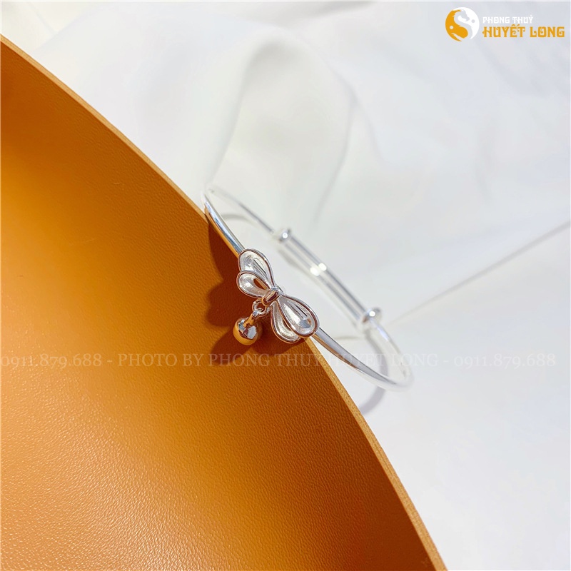 Lắc Tay Nữ Bạc s925 Mẫu Hình Con Bướm, Vòng Tay Bạc Nữ Kiểu Hàn Quốc Sang Trọng, Có Thể Thay Đổi Kích Cỡ
