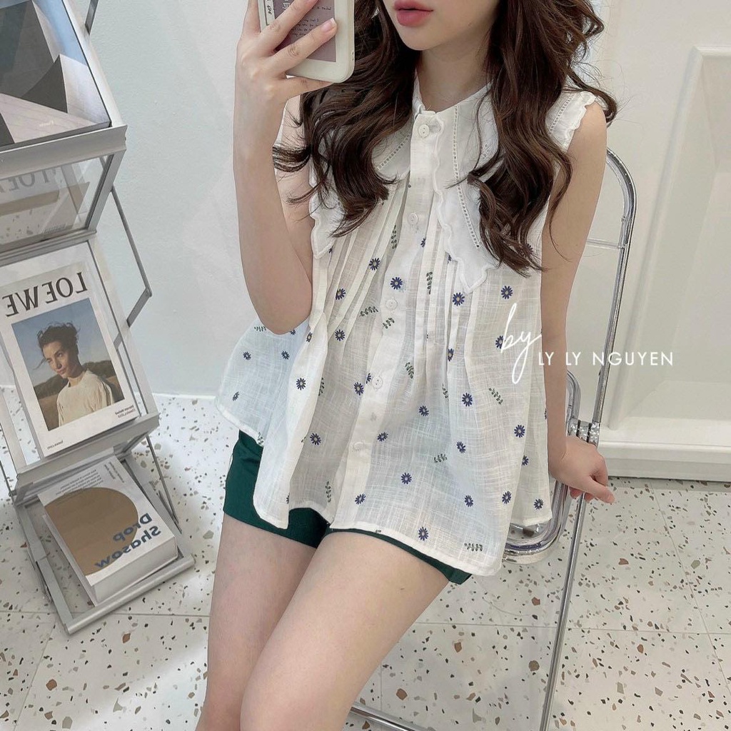 Set áo đũi cổ phối rem quần đũi chất thô cao cấp loại 1