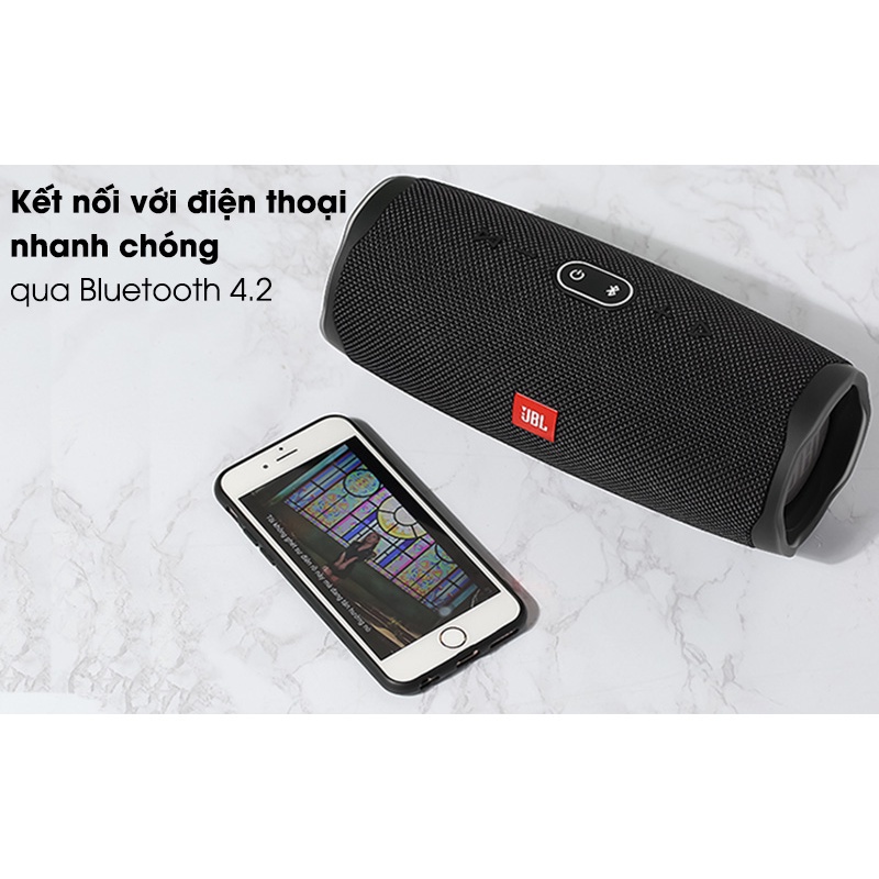 Loa Bluetooth JBL Charge 4 Chính Hãng - Loa JBL Chính Hãng Công Suất 30W Sử Dụng Liên Tục 20 Giờ , Kháng Nước IPX7