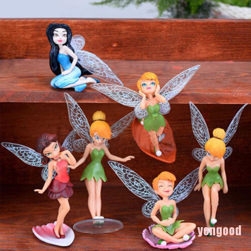 Bộ 6 Nàng Tiên Nhỏ Trang Trí Sân Vườn