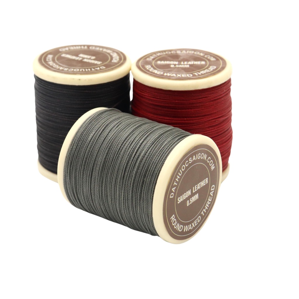 Chỉ may đồ da handmade 0.5mm thương hiệu Da Thuộc Sài Gòn