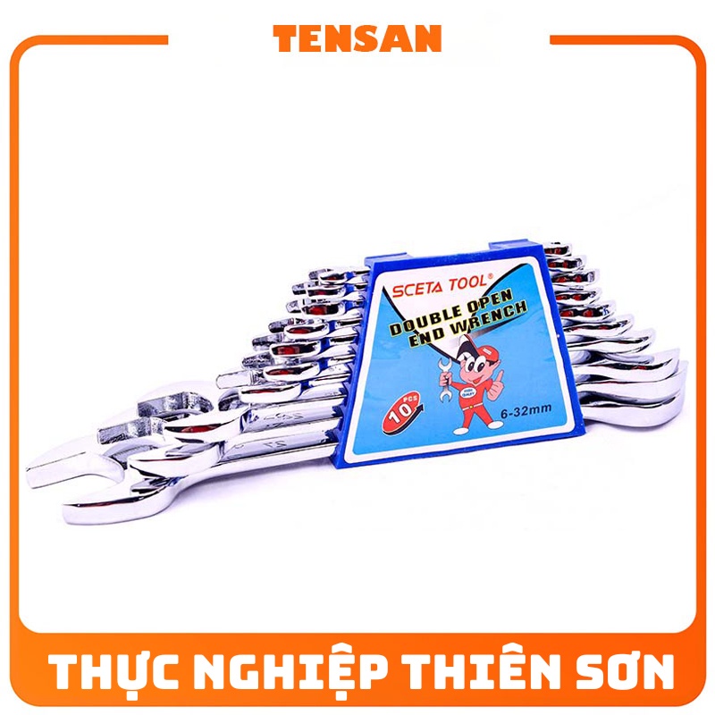 Cờ Lê Hai Đầu Mở Sceta Tool 6- 32mm