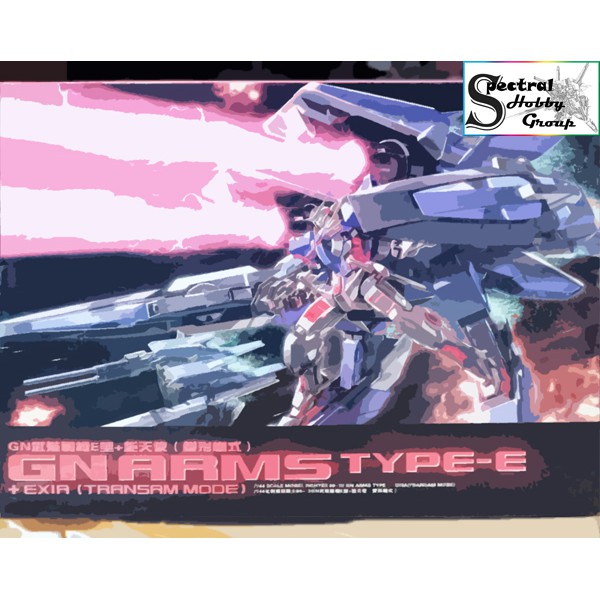 Mô hình lắp ráp HG 1/144 GN Arms type E + Exia (Transam mode) daban