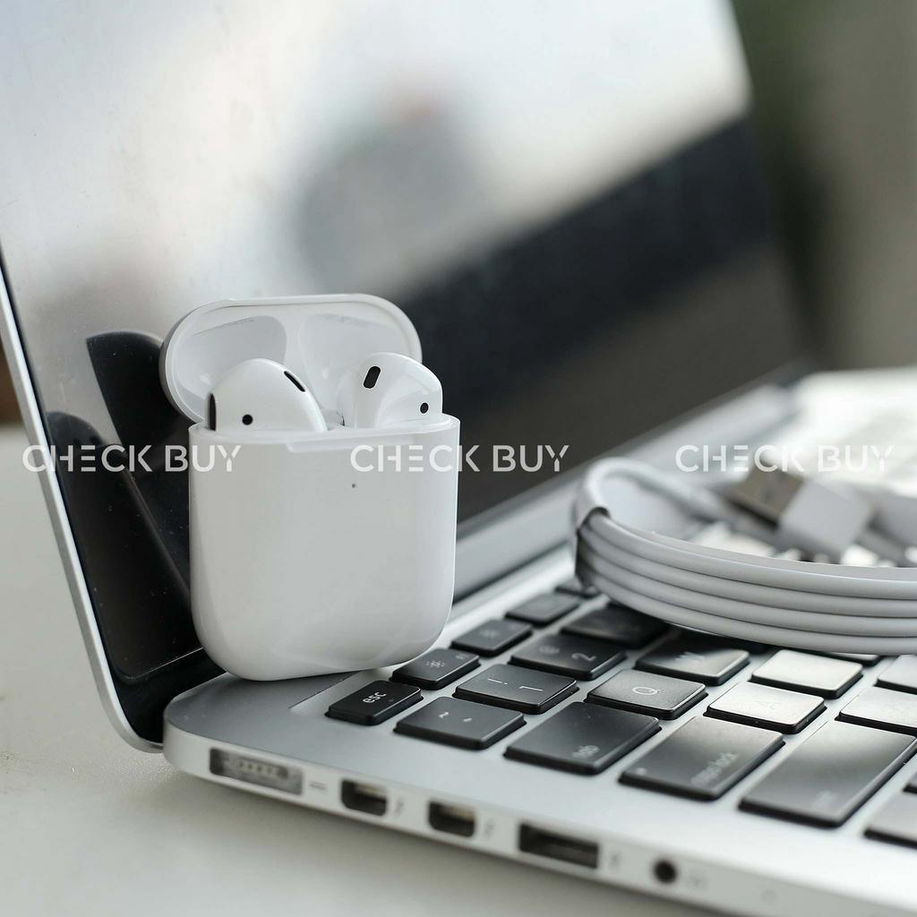 Tai Nghe Bluetooth AP2 Cao Cấp Nhất - Âm Thanh Trong Và Ấm - Tích Hợp Micro - Đổi Tên - Full Chức Năng - Chống Nước, Bụi