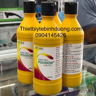 Dung dịch sát khuẩn Povidone 10%