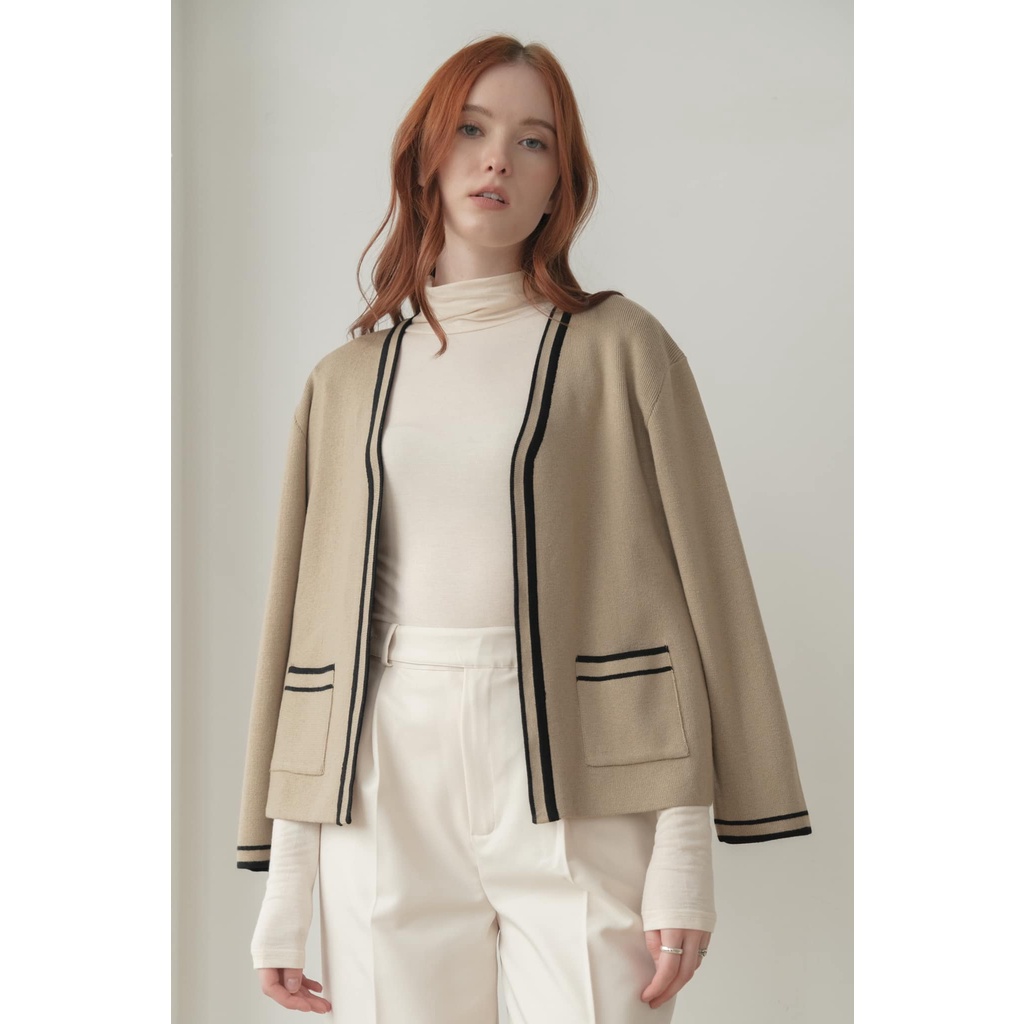 Cardigan len mỏng cổ tim Hàn Quốc