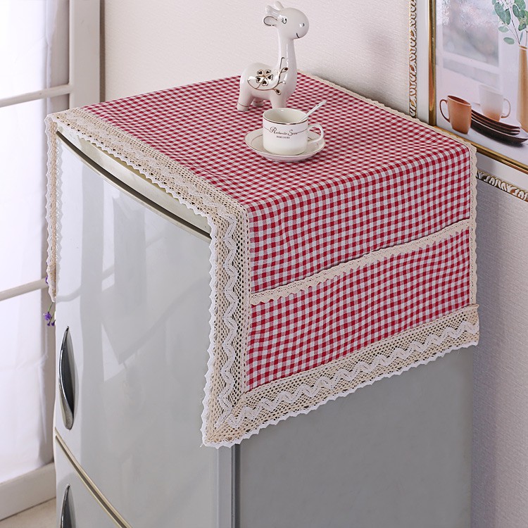 Tấm Vải Phủ Máy Giặt / Tủ Lạnh Chống Bụi Có Túi Đựng Tiện Dụng Ốp