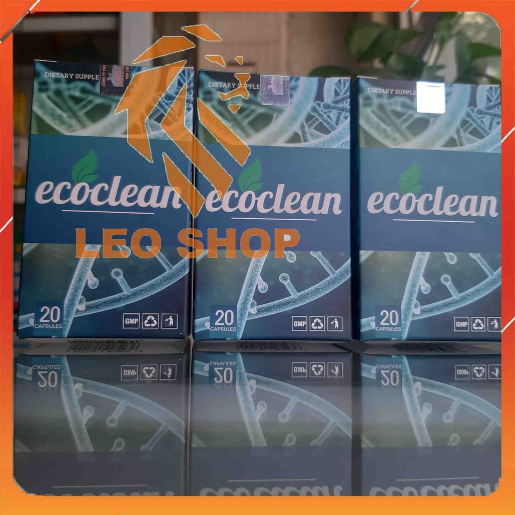 [COMBO 3 HỘP] Viên Uống ECOCLEAN - Diệt Ký Sinh Trùng Thải Loại Độc Tố Tạm Biệt Hôi Miệng - CHÍNH HÃNG HỘP 20 VIÊN | BigBuy360 - bigbuy360.vn