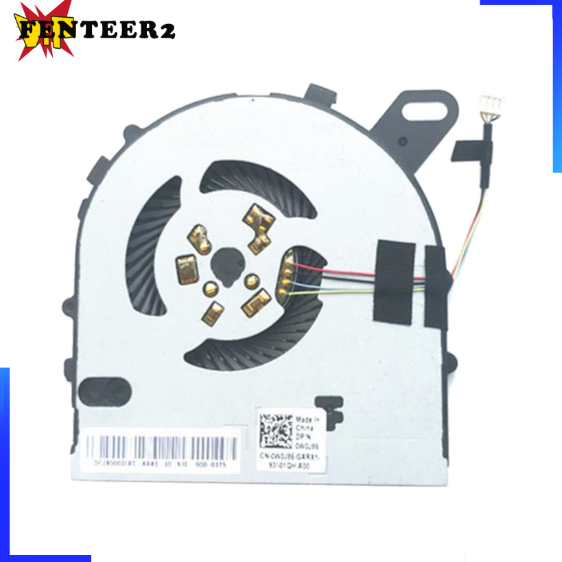 (Fenteer2 3c) Quạt Tản Nhiệt Mới Cho Laptop Dell Vostro 5468 5568 / Dell Inspiron 15-7560
