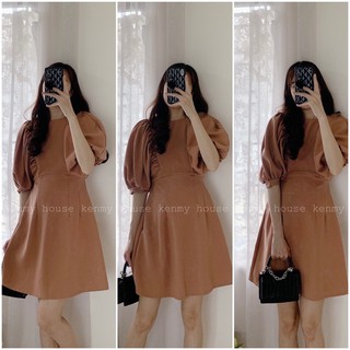 Đầm tay phồng