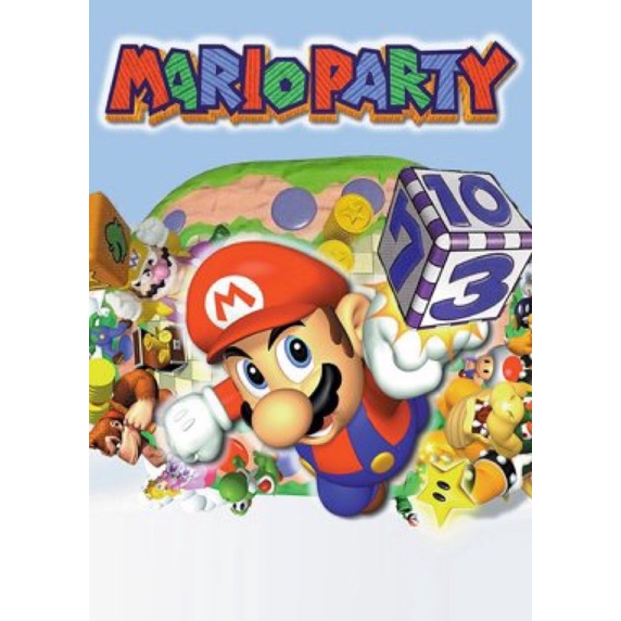 Đĩa game nintendo switch: super mario party - new seal