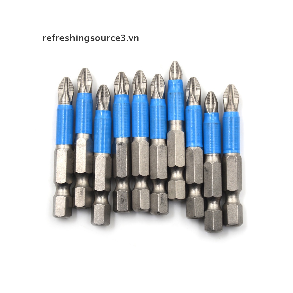 Đầu tuốc nơ vít lục giác 1/4'' ph2 dài 50mm không trượt
