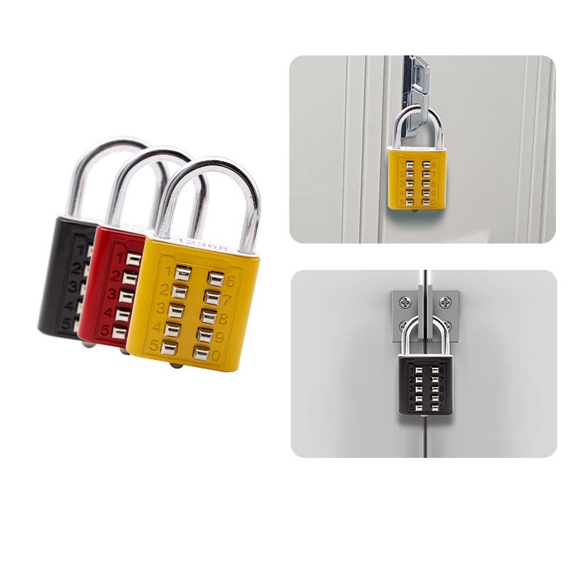 Khoá mật khẩu 10 số, ổ khóa không cần chìa, khóa số, khoa okhoa