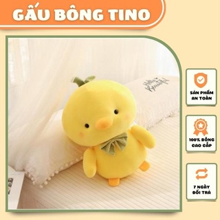 Gấu Bông Gà Con TINO Gấu Bông Nhỏ Đáng Yêu Thú Nhồi Bông Mini Cute Quà Tặng Size 20cm
