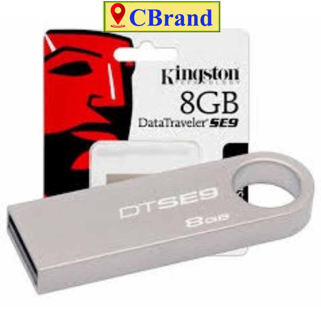 Usb⚡️USB 8Gb Kingston Vỏ Sắt⚡️Lưu Trữ Dữ Liệu⚡️C.Brand