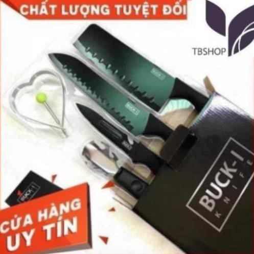 BỘ DAO BUCK - I ĐEN 5 CHI TIẾT [GIÁ SỈ BÁN RẺ]