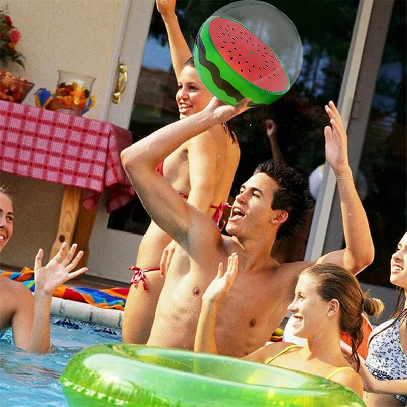 Bóng Bơm Hơi Trong Suốt Hình Dưa Hấu Cho Trẻ Em Và Người Lớn | BigBuy360 - bigbuy360.vn