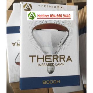 Bóng đèn hồng ngoại Therra Premium tuổi thọ 8000h -Bóng đèn sưởi ẩm trong chăn nuôi - Thiết bị thú y Lê Anh