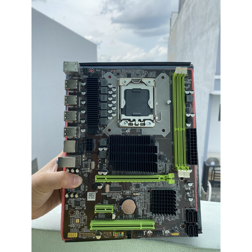 Combo main x58 giả lập, đồ họa, game Ram ECC 16GB | Cpu Xeon x5670