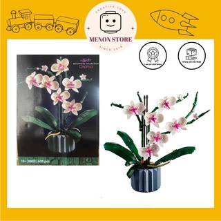 Đồ chơi lắp ráp 3031 16301 6208 2222 10311 Mô hình chậu hoa lan tuyệt đẹp - Xếp hình thông minh