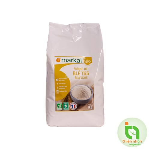 Bột Mì trắng hữu cơ đa dụng T55 Markal 1kg