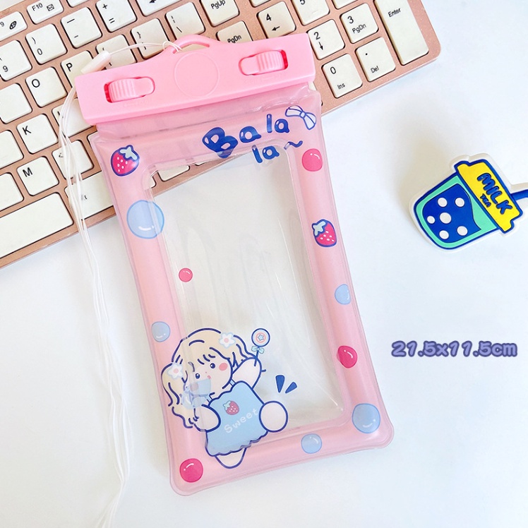 Túi Đựng Điện Thoại Chống Nước Dạng Phao Cute