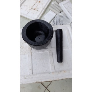 Cối đá size 16 đen trắng