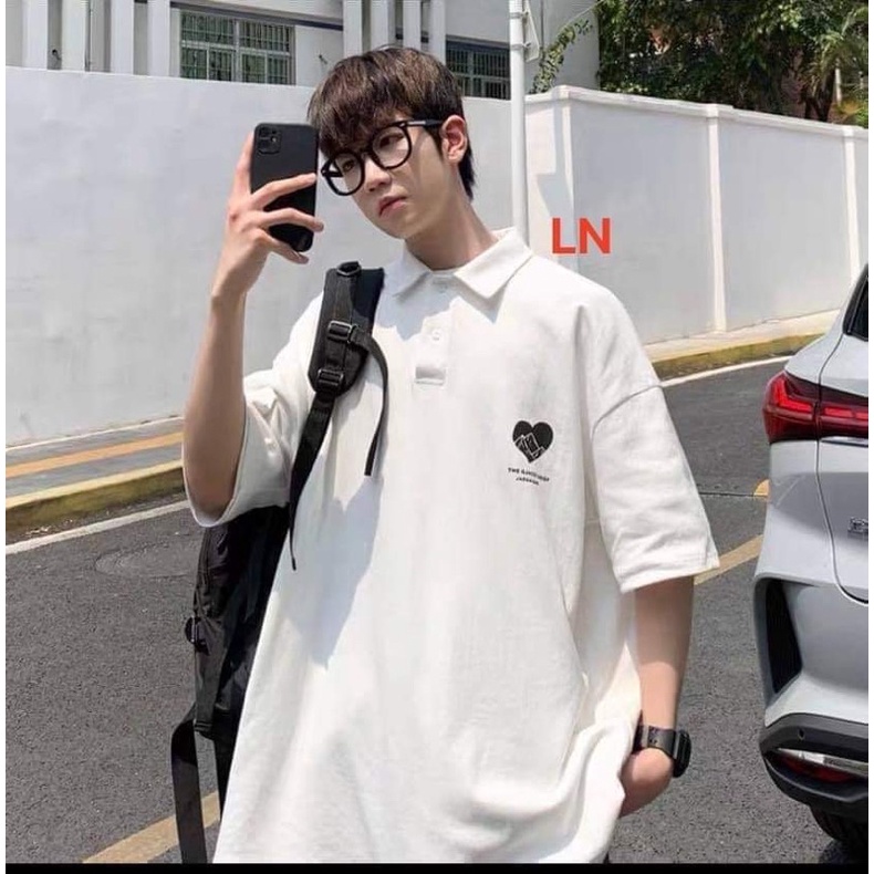 Áo polo núi tim LN11