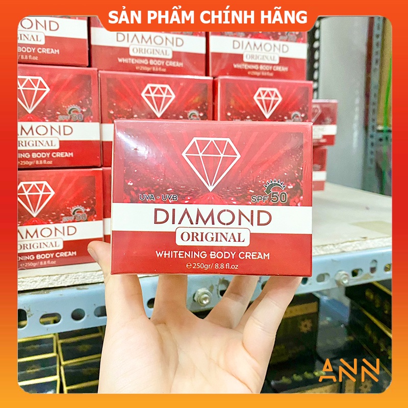 [Chính hãng] Kem body dưỡng trắng da Diamond Original - Doris Beauty Whiteng Body Cream