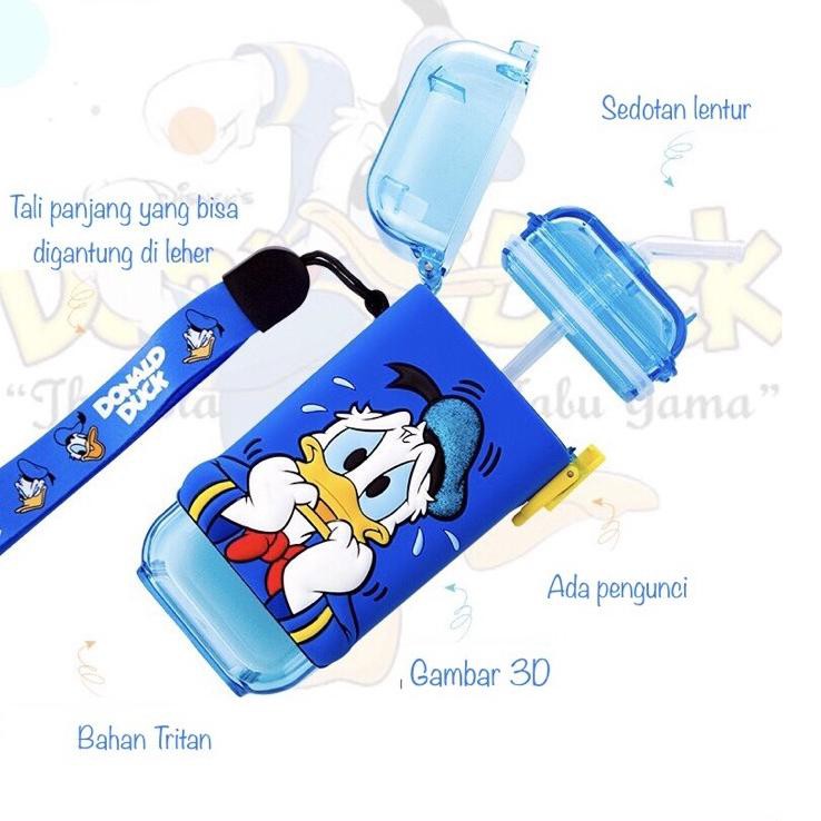 Bình Nước Hình Xe Hơi Chuột Mickey Elsa 280ml