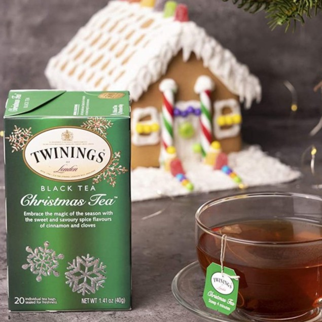 Trà Twinings trà đen Giáng sinh và Winter Spice date 2023