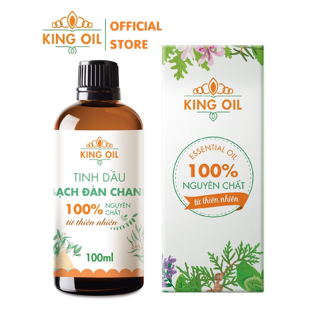 Tinh dầu Bạch Đàn Chanh nguyên chất Organic từ thiên nhiên - KingOil, đuổi muỗi, xông phòng