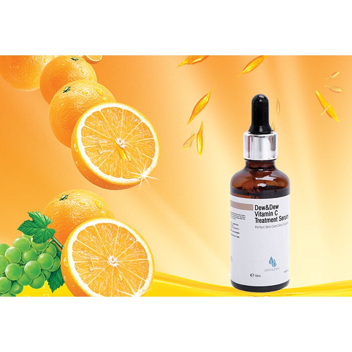 Serum Dew&amp;Dew Vitamin C Treatment 50ml - dưỡng da chống lão hóa tái tạo da