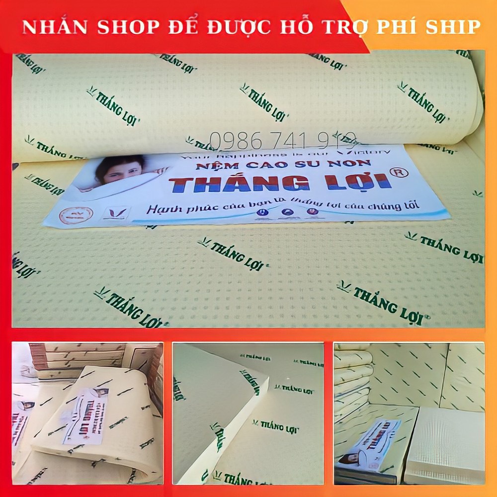 Nệm Cao Su Non Thắng Lợi Đệm cao su tổng hợp Cam Kết Chính Hãng - Top sản phẩm bán chạy nhất