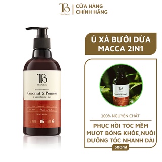 Ủ Xả Bưởi Dừa Macca 2in1 TB.D’ABORD nuôi dưỡng và phục hồi mái tóc mềm mượt bồng bềnh