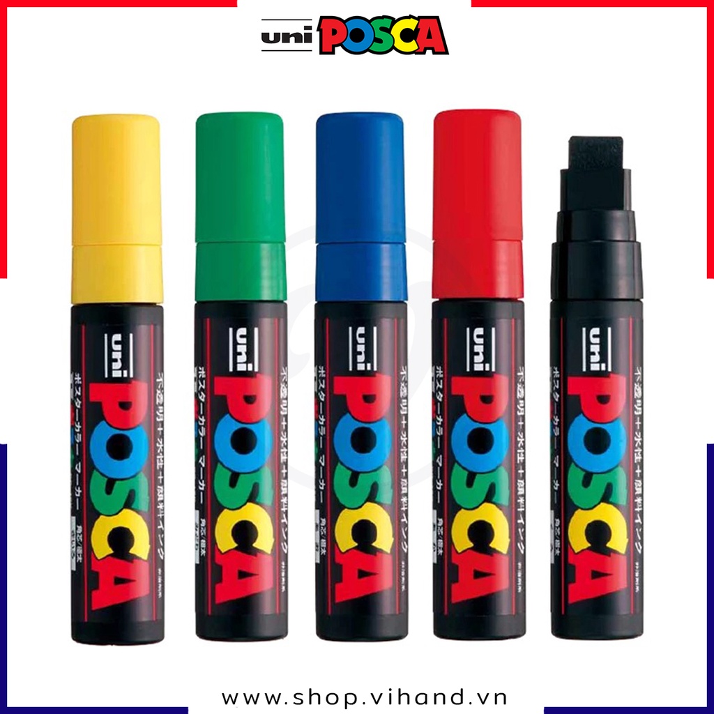 Bút sơn vẽ trên nhiều chất liệu Uni Posca PC-17k